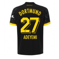 Fotbalové Dres Borussia Dortmund Karim Adeyemi #27 Venkovní 2023-24 Krátký Rukáv